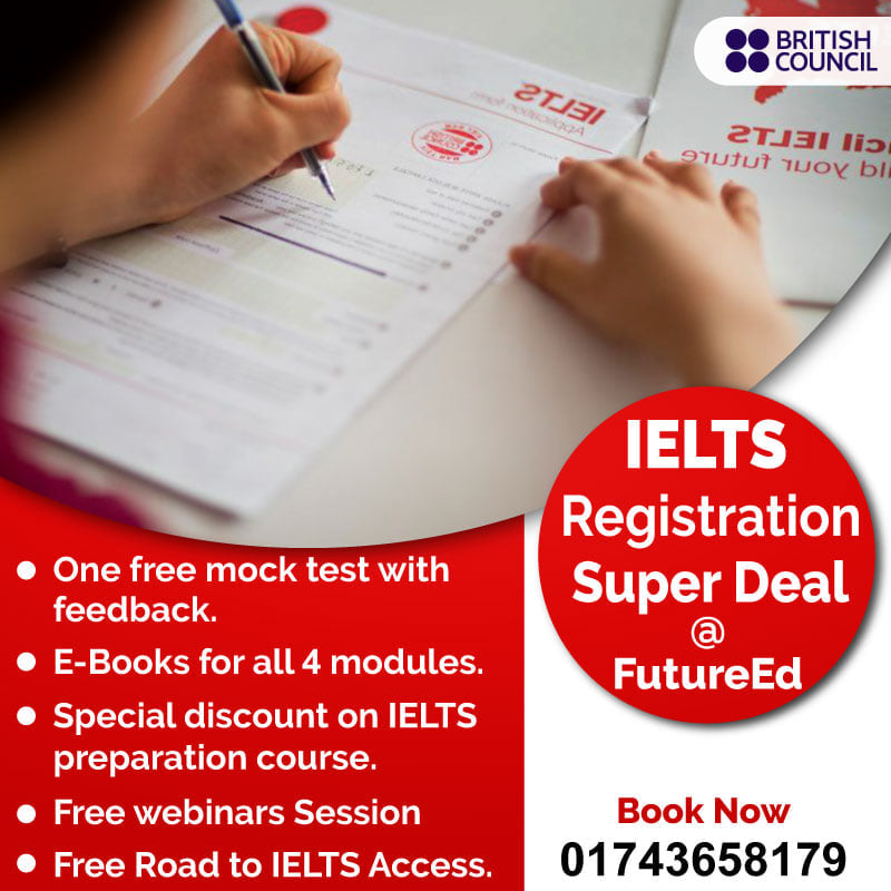 IELTS Exam Registration Super Deal!!