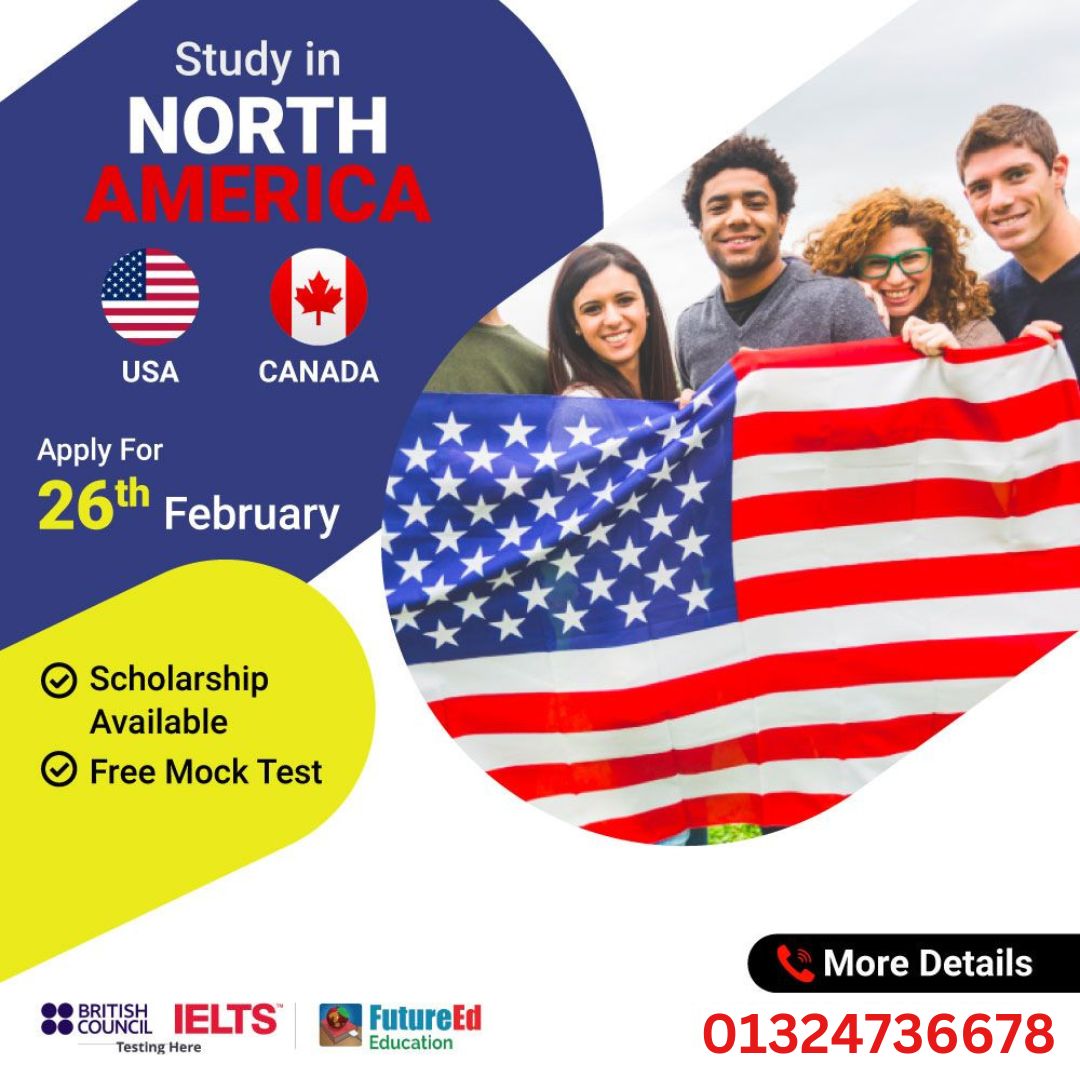 Study in North America!!!